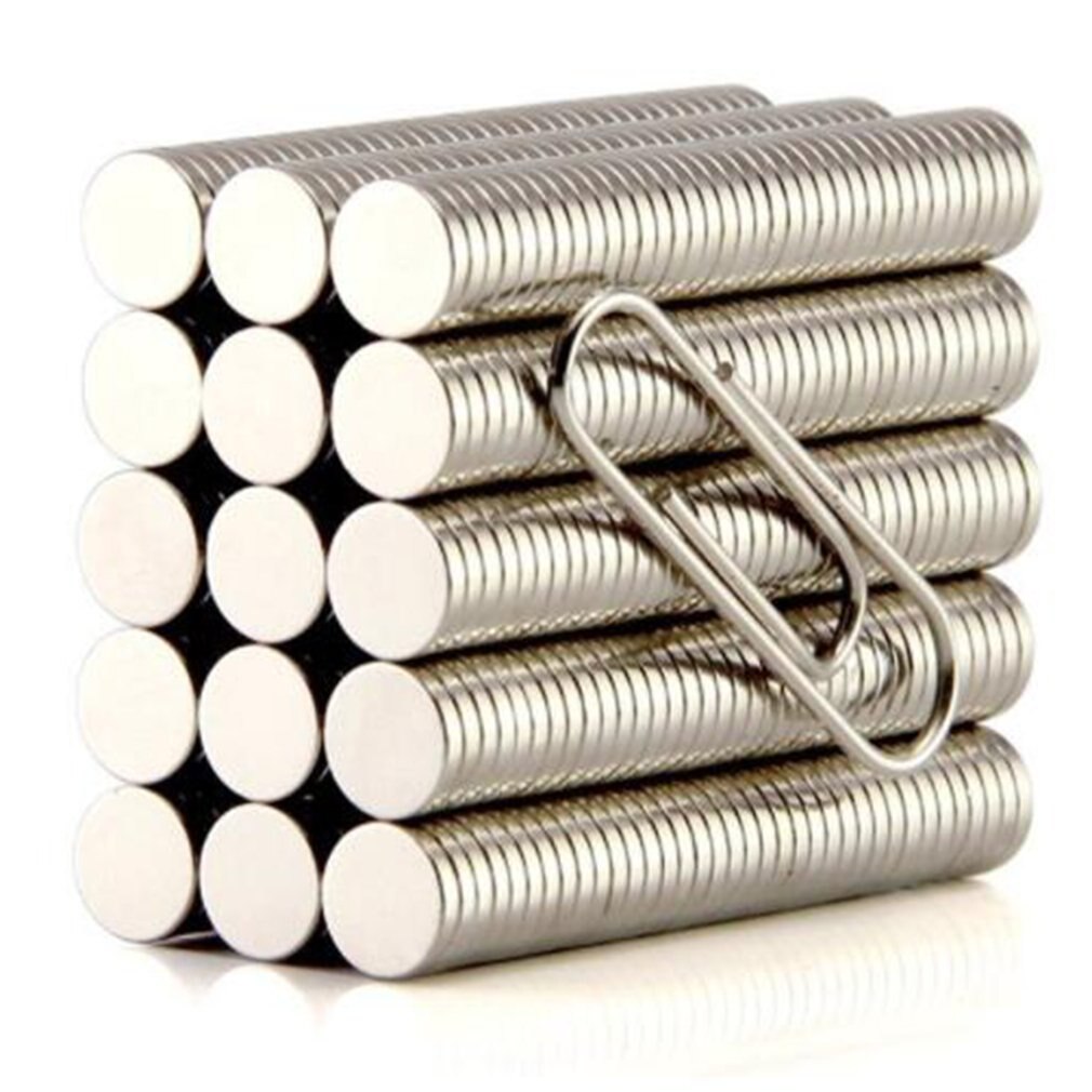 Universal Round Permanent Strong Magnets Ndfeb Permanent Magnetism Steel Refrigerator Magnets Round 10x2m