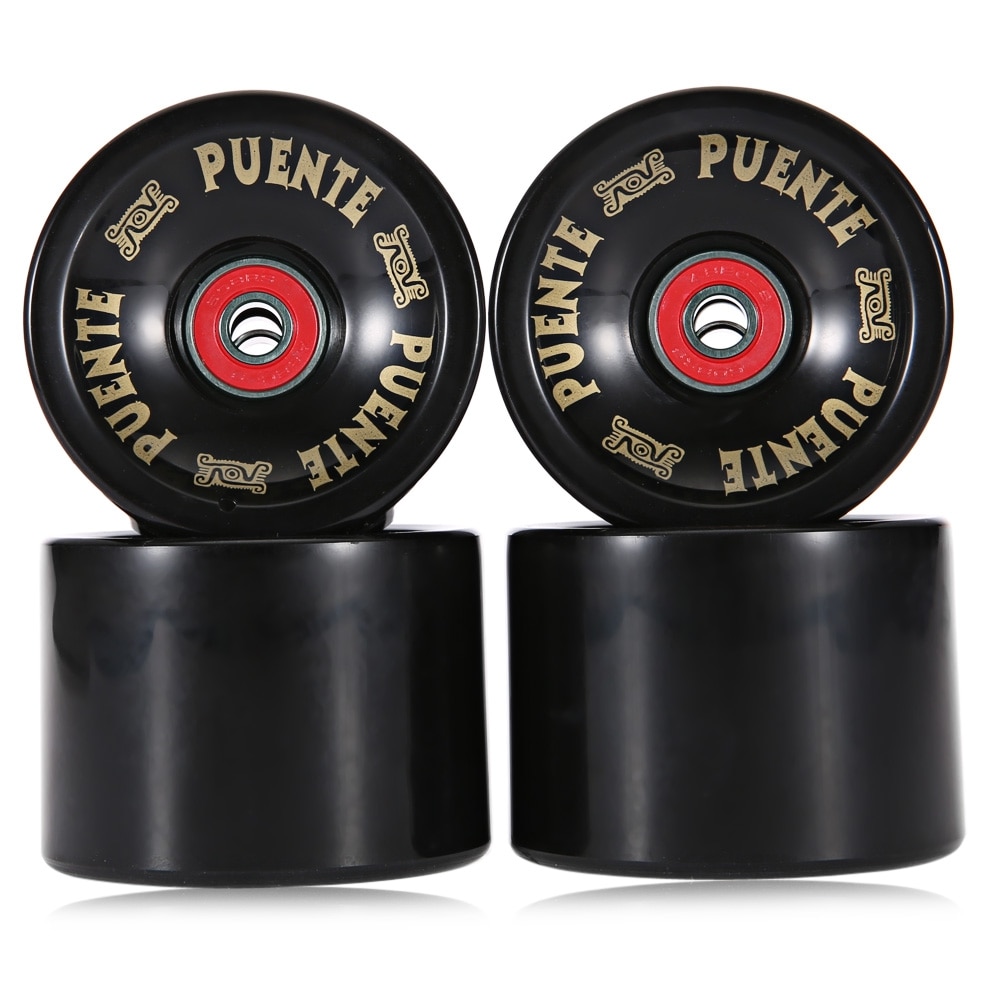 4 stk 70 x 51mm skateboard hjul til ollie punk og jumping hårdhed skateboard hjul skate board longboard hjul med leje
