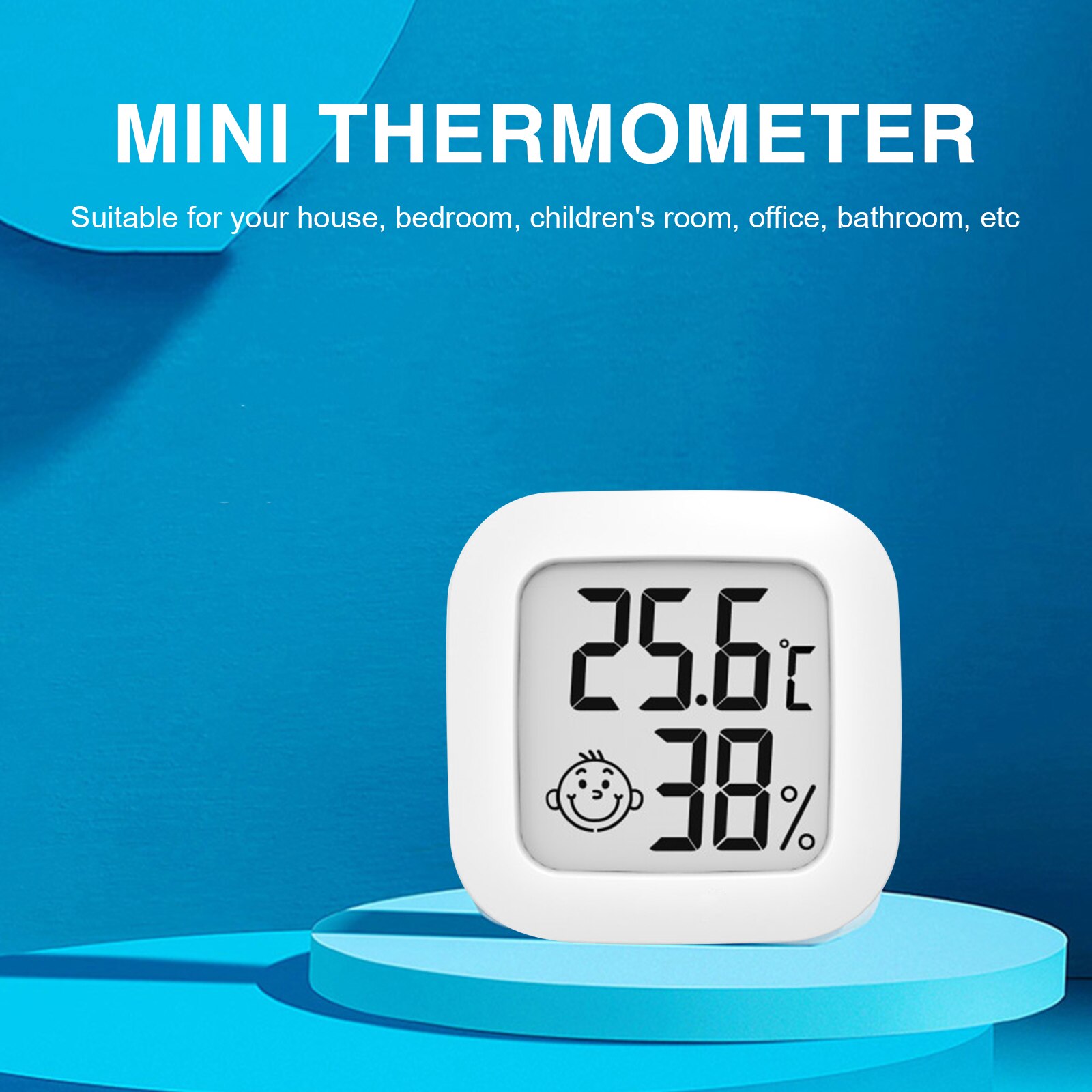 Indoor Temperature Humidity Meter Mini Digital Hygrothermograph Thermometer Hygrometer Accurate Measurement Instrument