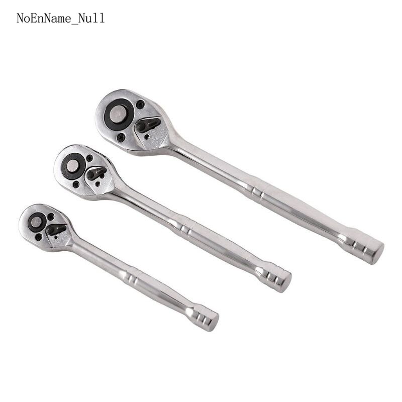 1/2 "1/4" 3/8 "DR CHROME VANADIUM CRV outil de poignée à cliquet à dégagement rapide