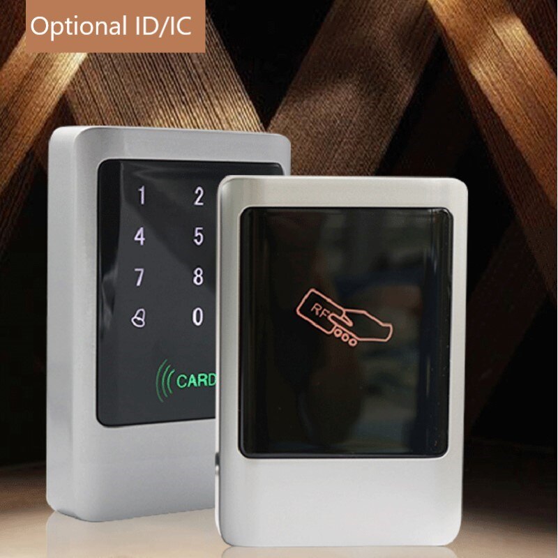 RFID 125KHz/13.56MHZ Standalone Access Controller Metal Case Cover Water Proof Touch Keypad for Access Control System
