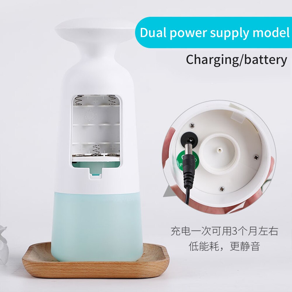 Touch Free 350ml Soap Sanitizer Lotion Dispenser Automatic Touchless Hand Wash Smart Liquid Soap Dispenser Foam Soap Dispenser