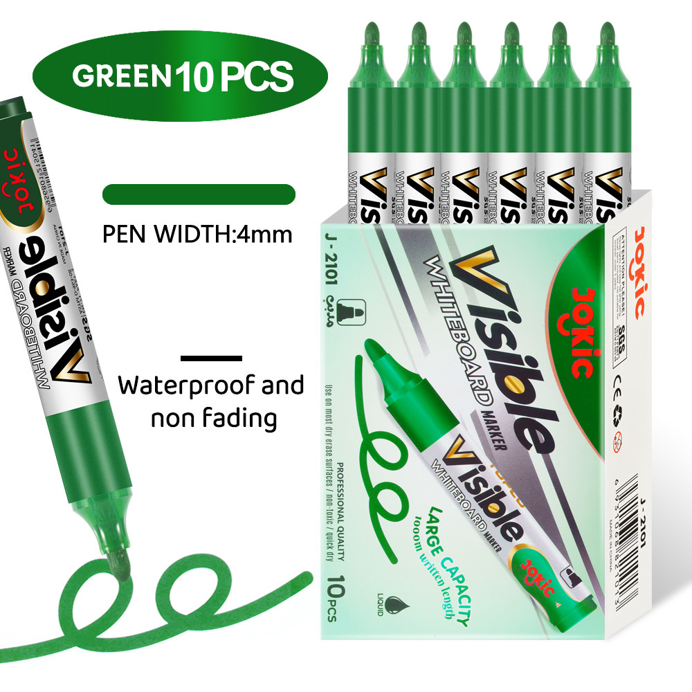 4 Stks/set Uitwisbare Magnetische Whiteboard Marker Pen Blackboard Marker Krijt Glas Keramiek Kantoor School Art Marker Briefpapier