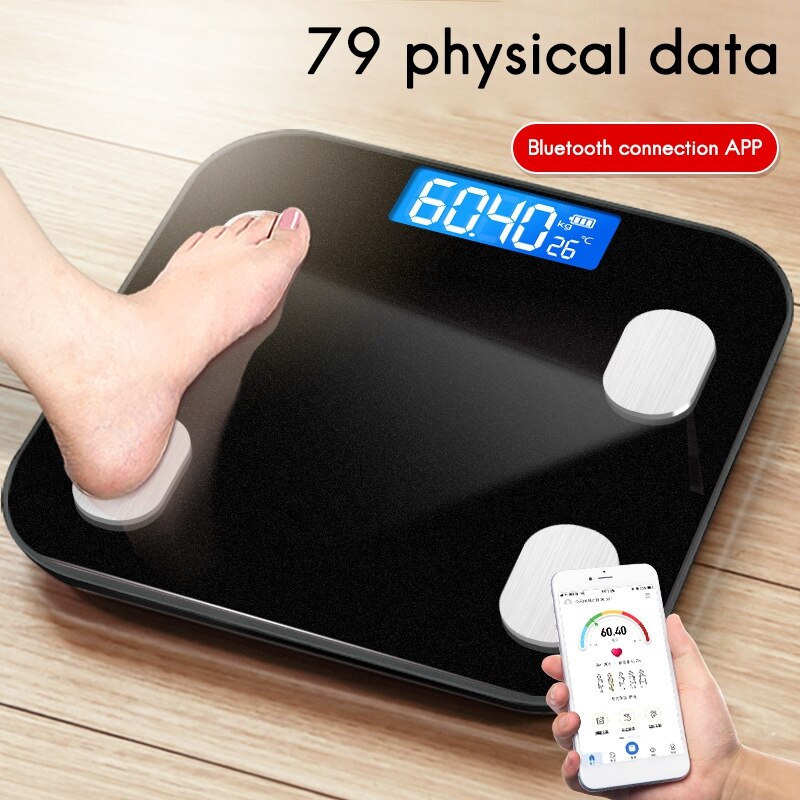 XD-Smart Body Scale Bathroom Body Weight Scale Withbody Composition Monitor Withbluetooth Sync Data And Fitness App