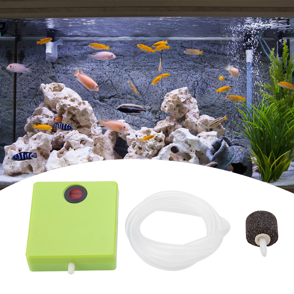 Aquarium Pump Fish Aerator Portable Aquarium Dry Battery Operated Fish Pump Aerator Oxygen With Stone