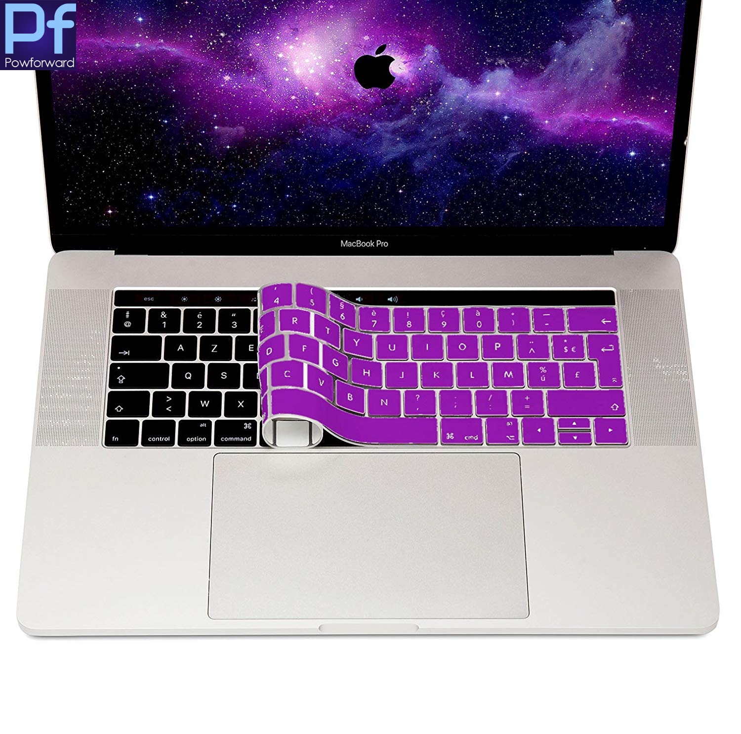Französisch Sprache Tastatur Abdeckung Coque Clavier AZERTY gießen Für Macbook Profi Retina 13 15 TOUCHBAR Modelle A1706 A1707