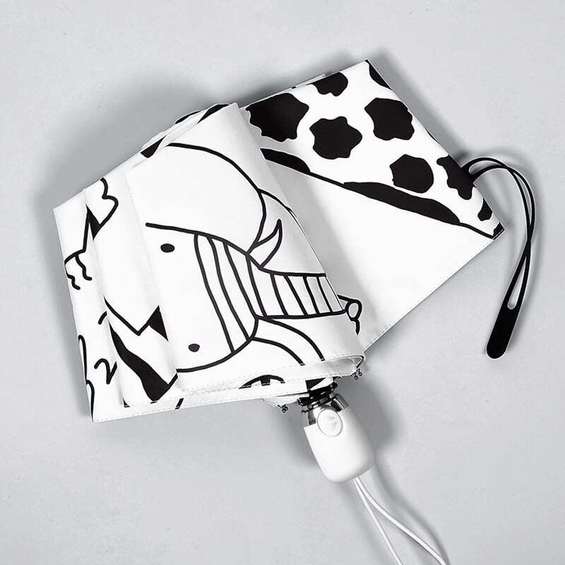 , compact and portable sun umbrella, sun protection and UV protection, female folding sun and rain dual-use sun umbrella