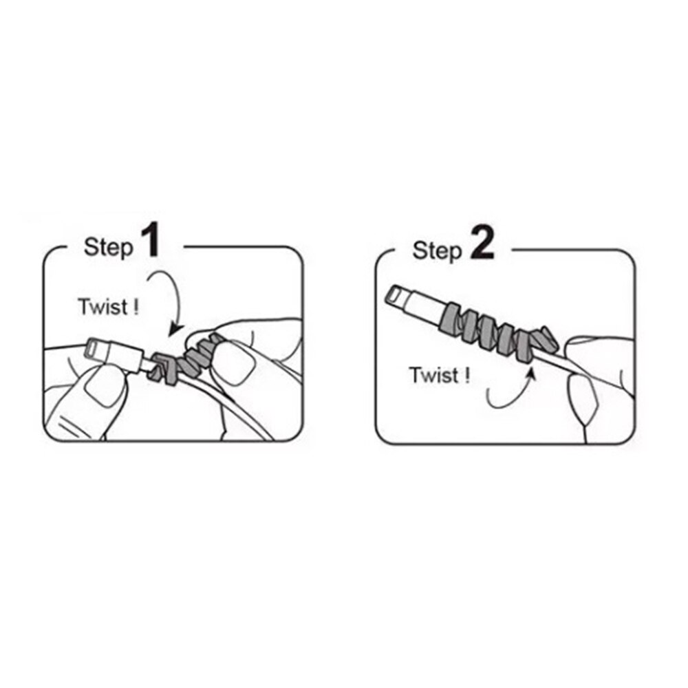 1/2Stck Ladekabel Schutz Sparer Abdeckung Für Apfel iPhone USB Ladegerät Kabel Entzückende Schutzhülle Für handys Kabel