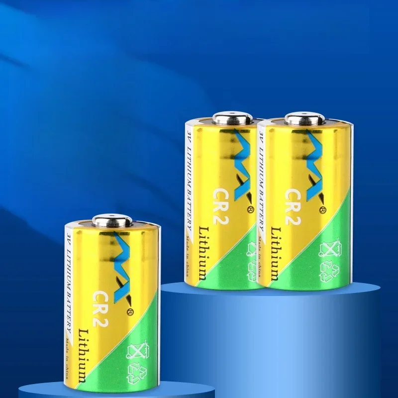 2-50pcs CR2 3V Bateria de Lítio 900mAh 15*27mm CR15270 Bateria de Substituição - Não Recarregável
