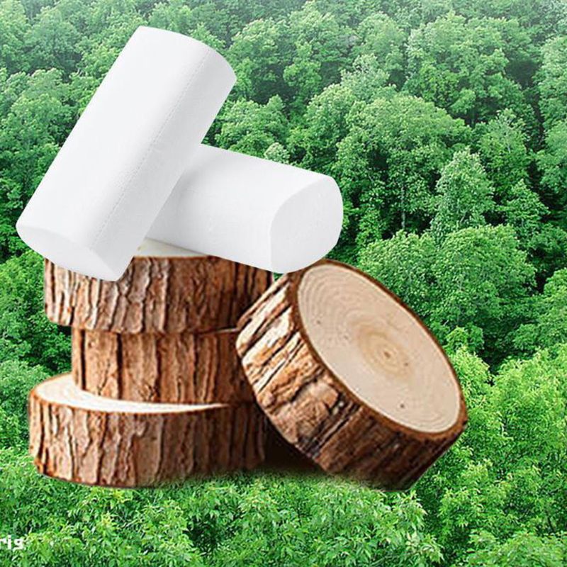 12PCS Roll Toilet Paper, Soft 4-Ply Hygienic Roll Paper, Coreless Special Paper