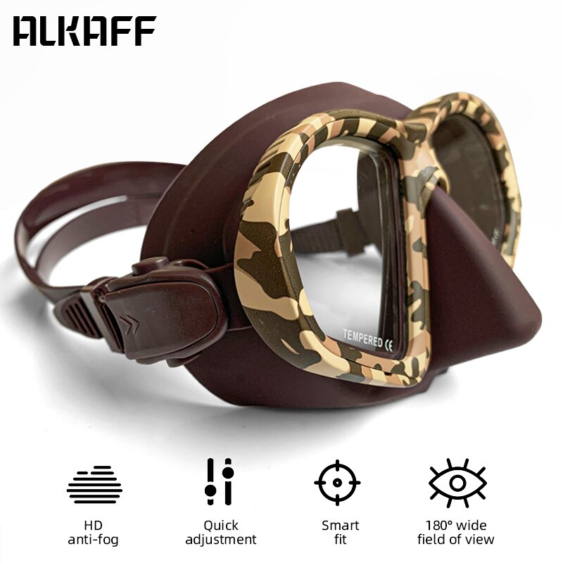 Free Diving Mask Low Volume Multiusage Diving Mask Scuba Diving Mask for Adults Men Women Diving Goggles Diving Equipment