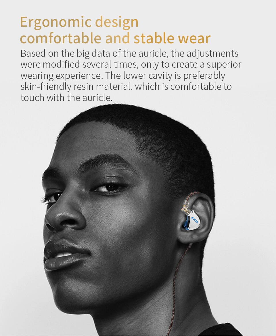 Cca C12 Metalen Headset 5BA + 1DD Hybrid 12 Eenheden Hifi Bass Oordopjes Noise Cancelling Koptelefoon In Ear Monitor Oortelefoon kz Zsx Zax