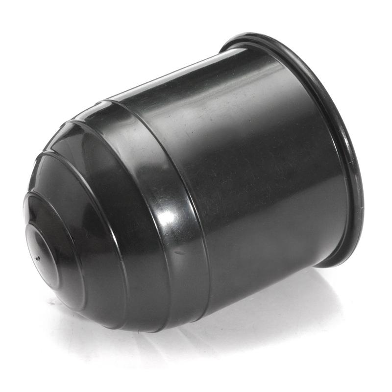 Cubierta de bola de remolque Universal, Protector de bola, tapa de protección, enganche de bola, negro, 50mm