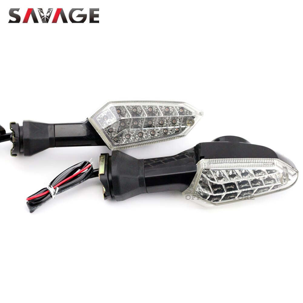 Dla KAWASAKI Z125 Z250 Z300 Z750 Z800 Z1000 VERSYS 650/1000 ZRX1200 NINJA 250 SL motocykl doprowadziło włącz sygnał świetlny lampa: LED lekki jasny