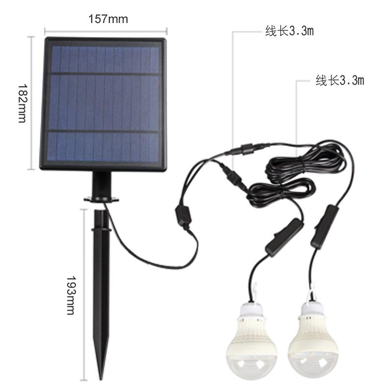 Garden Solar Lamp Retro Pull Rope Switch Pendant Light Hanging Solar Lamp Energy Saving Emergency Outdoor Camping Light