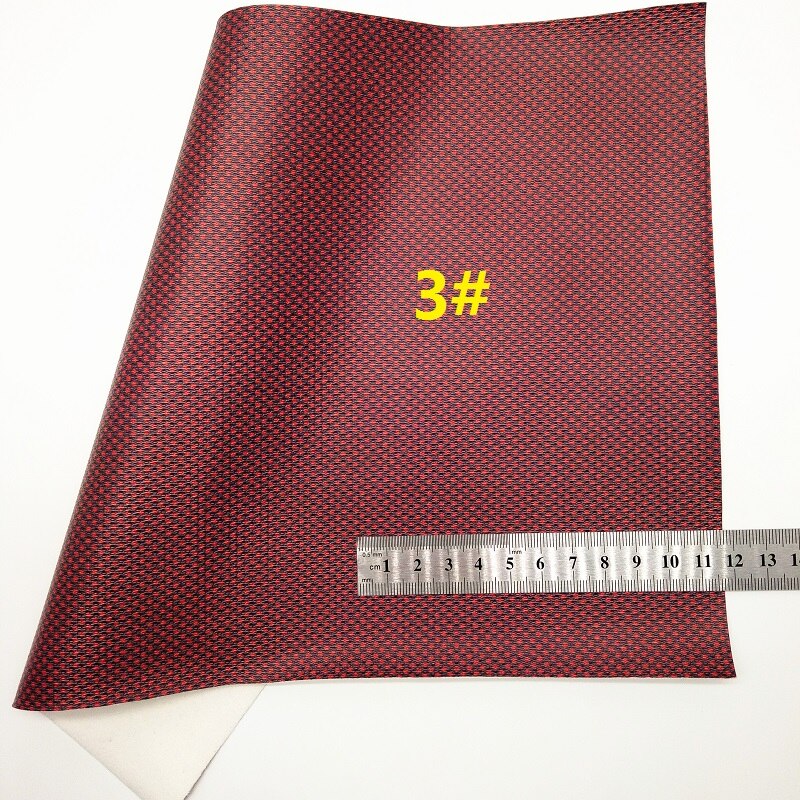 Gemengde kleuren glitterstof, strepen harten bedrukt synthetisch leer, imitatiestof voor strik  a4 21 x 29cm glinsterende ming  km009: 3