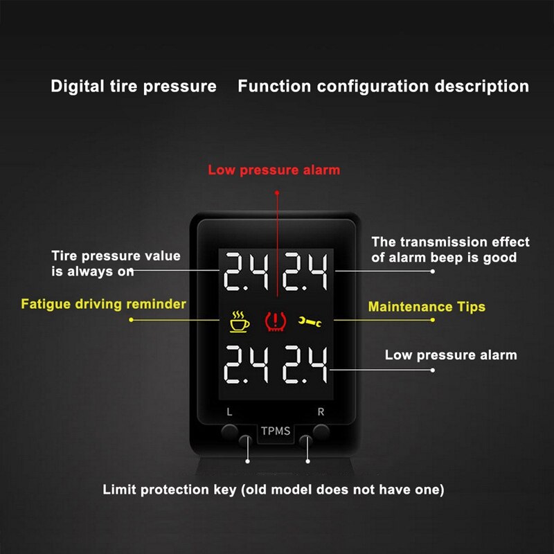 Car Tire Pressure Monitor OBD TPMS LCD Diagnostic for Mitsubishi Outlander 3 PHEV Xpander Eclipse Cross Mirage