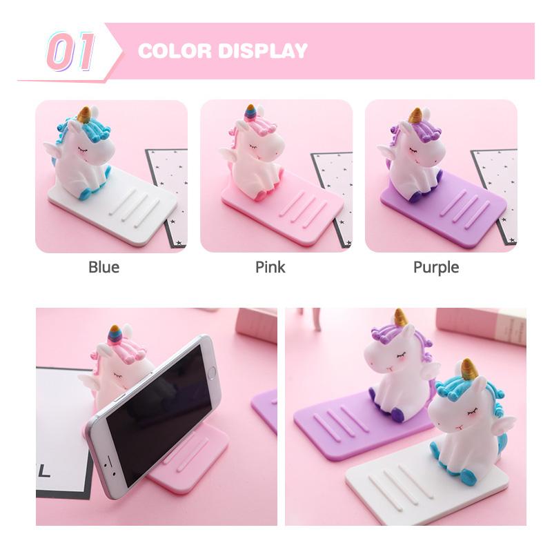 Cute Universal Phone Holder Cell Phone Mount Cartoon Phone Stand Smartphone Bracket for iphone holder