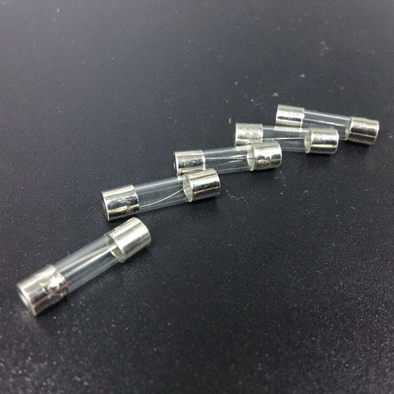 100 Stck Neue Flink Auto Sicherung Glasrohr Sicherungen Auto Glasrohr Sicherungen sortiert Bausatz 0,5 A-20A Sicherung Kasten sortiment Bausatz Schmelz Auto