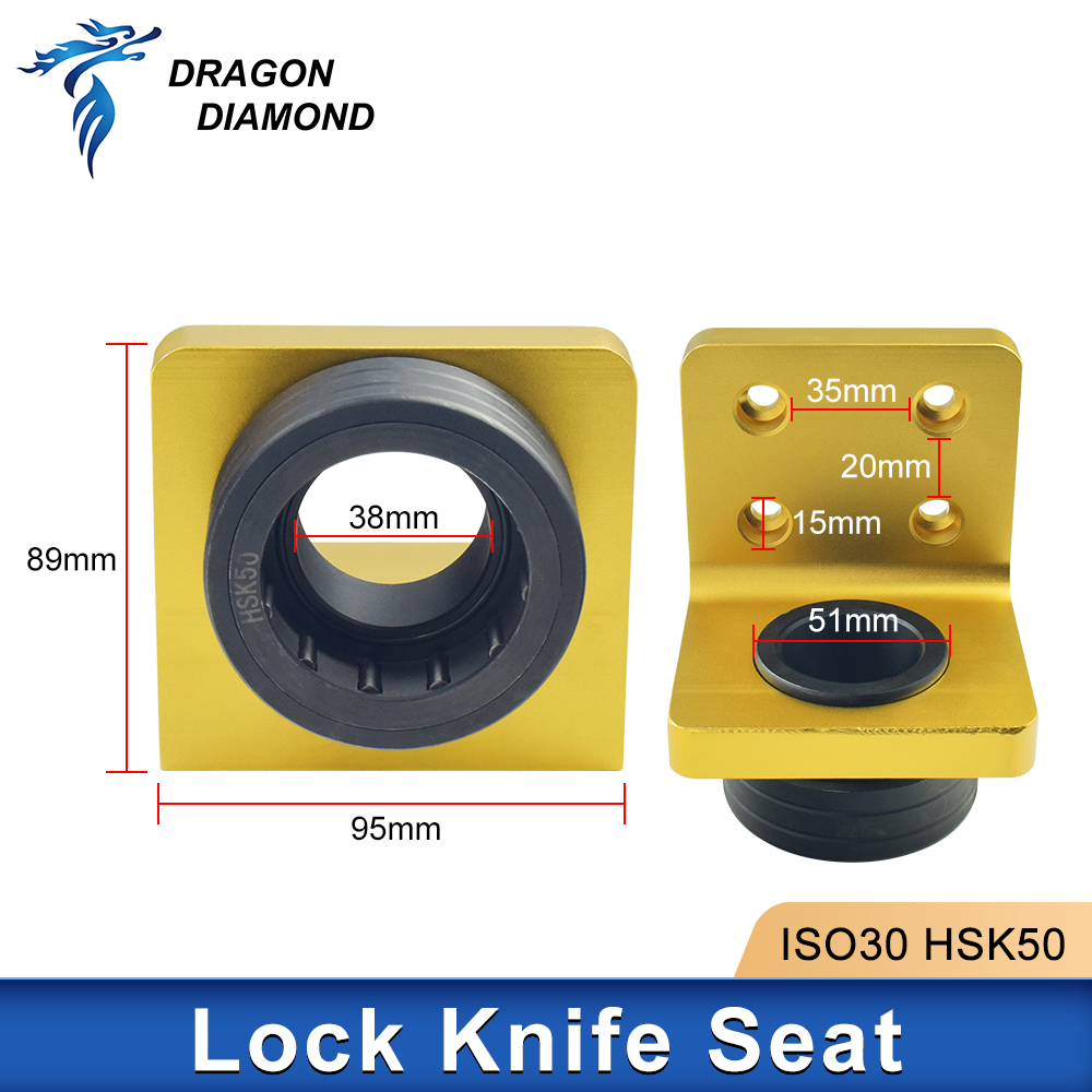 ISO30 Tool Holder Tighten Fixture HSK50 Aluminum Alloy CNC Machine Inner Bearing Durable ATC Spindle Tool Holder Bracket