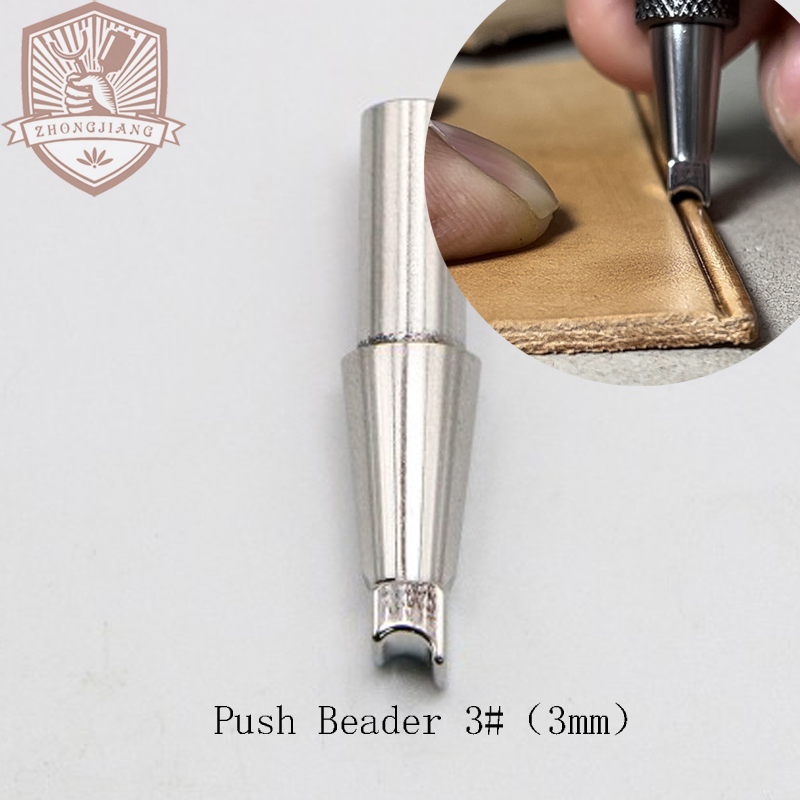 Leather Craft tools Edge Beader And Double Line for Carving Swivel Knives: DEEP BLUE