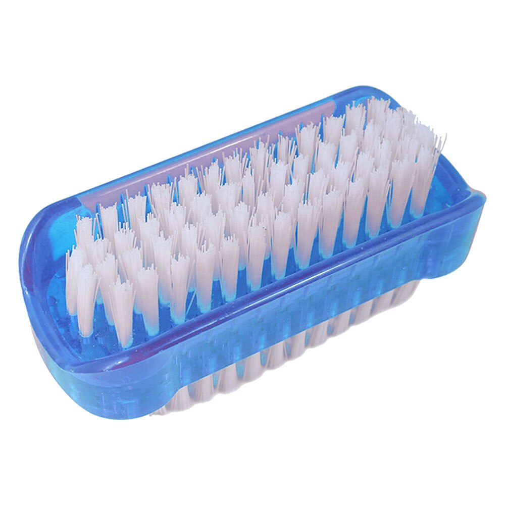 Escova elétrica dupla face para unhas, ferramenta prática para manicure, cuidados com as unhas, pedicure, lavagem das mãos, limpeza de pó