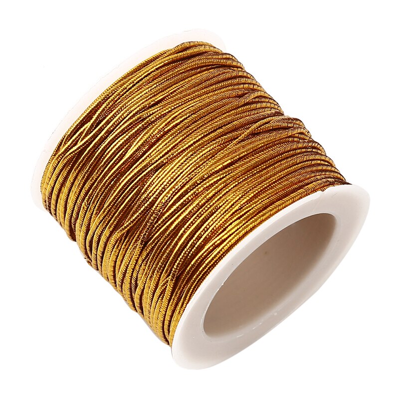 Elastic Gold Silk Rope Ribbon Packaging Rope Handm... – Grandado