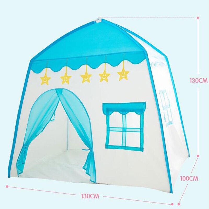 Kids Baby Speelgoed Tent Wigwam Vouwen Prins Prinses Tenten Kinderen Kasteel Speelhuis Kid Outdoor Strand Barraca Infantil Speelgoed