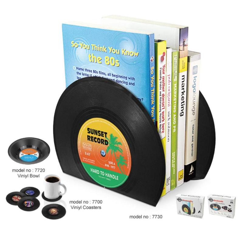 2 Stuks Vinyl Record Vormige Boek Planken Houders Boek Houder Stand Retro Stijl Desktop Plank School Kantoorbenodigdheden