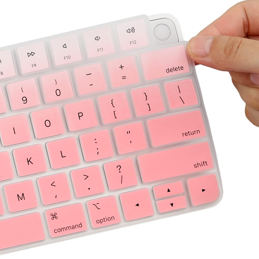 For Apple iMAC Keyboard Cover release) A2450 A2449 Magic Keyboard Stickers Protector Silicone Bluetooth keyboard case US