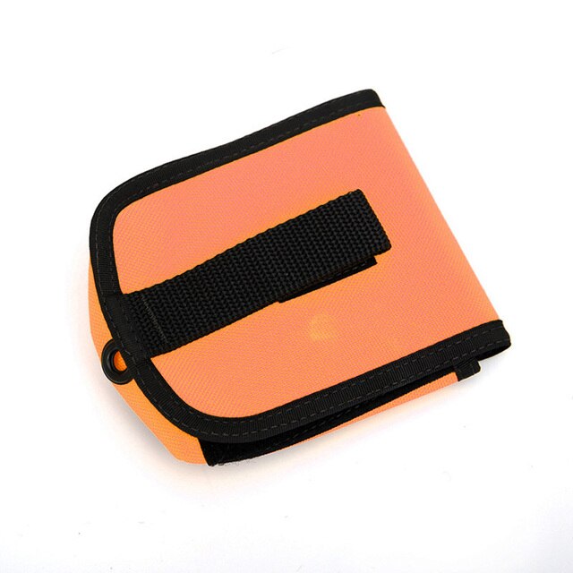 Duiken Duiker Spare 2Kg/5LBS 3Kg/6.6LBS Gewicht Riem Pocket Duurzaam Scuba Gear Bag Holder Cuba duiken Gewicht Pocket Spare Gewicht: Orange2