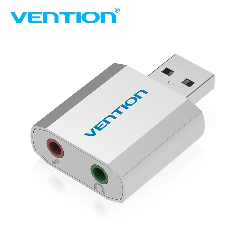 Tions Mini Externe USB Soundkarte USB Zu 3,5mm kopfhörer Adapter Audio- Karte Für Mic Lautsprecher Laptop PS4 Computer soundkarte