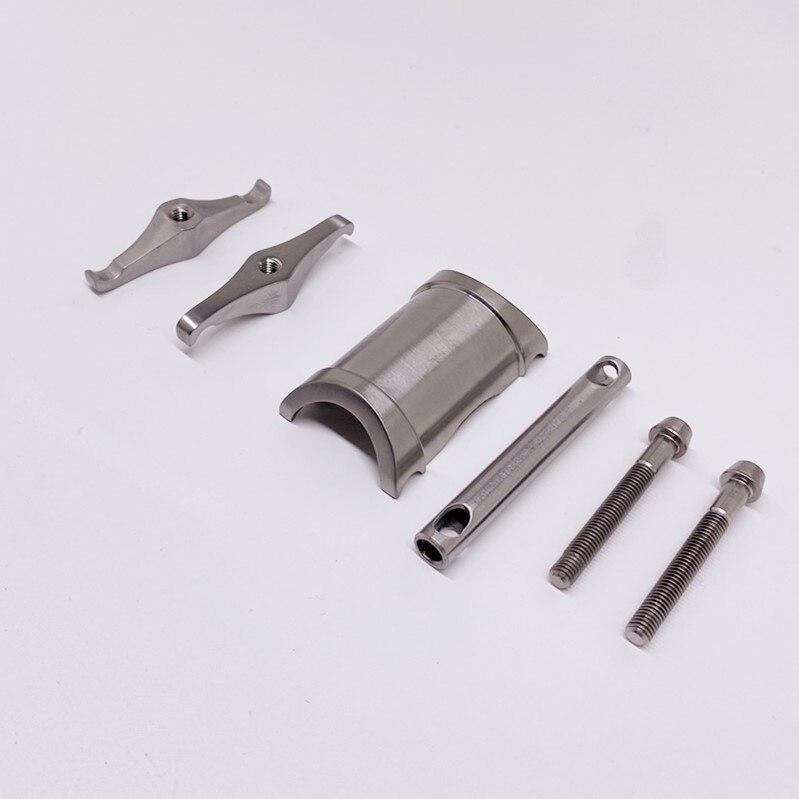 Titanium Alloy 3AL2.5V 31.8mm CNC Seatpost adapter for Brompton Folding Bike