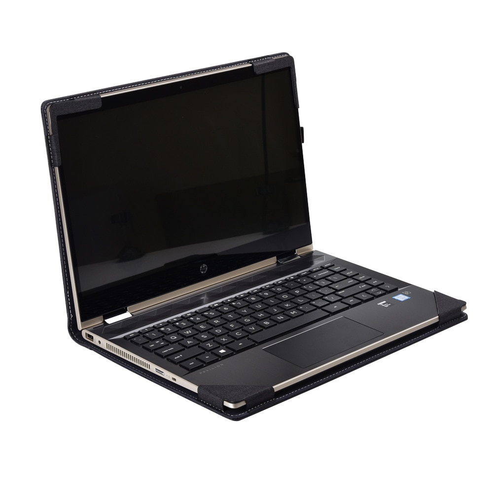 Mode Laptop Case Voor Hp Pavilion X360 Convertible 14 "Laptop Sleeve Voor Hp Pavilion 14" Pu Lederen Beschermhoes cover