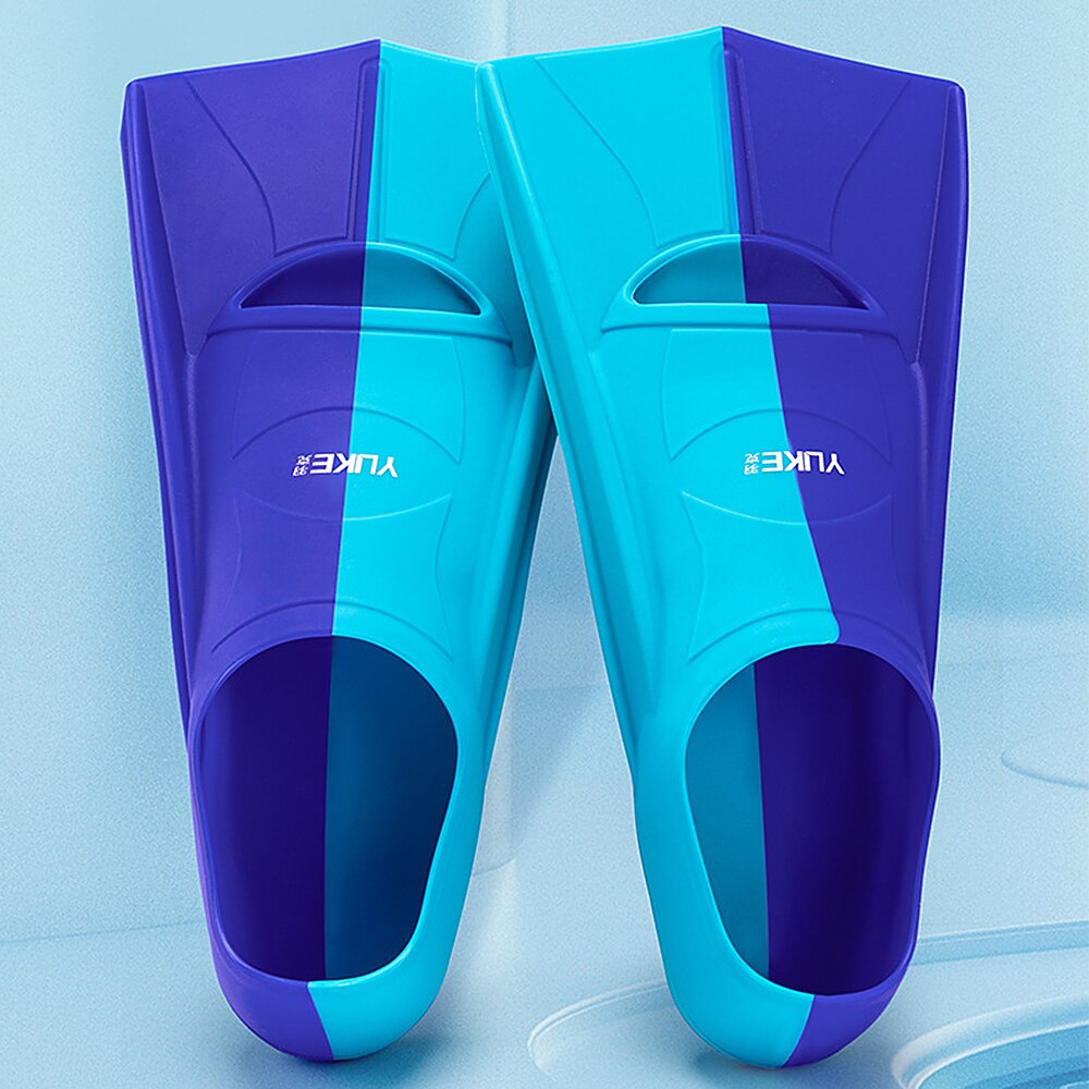 Silicone Snorkeling Fins Short Fins Light Swim Fins Comfortable Scuba Diving Flippers Snorkeling Gear Snorkeling Equipment