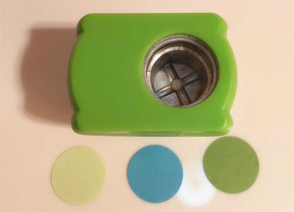 1 ''/24mm okrągły kształt dziurkacz ręczny dziurkacz robić scrapbooking papier robić notatnika robić perfurador furadores artesanais papel