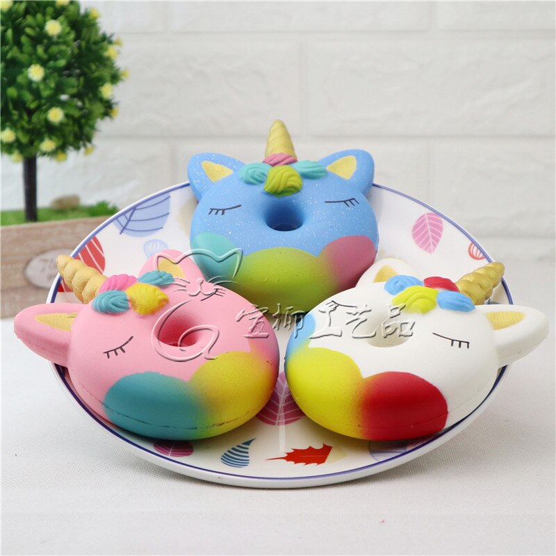 Neue Squishy Einhorn Pu Langsam Steigenden freundlicher Dekompression Lustige Spielzeug für