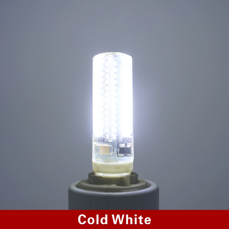 10 stk./parti led  g4 g9 12v 220v ac  dc 1w 2w 3w 4w 5w 6w udskift 40w 60w halogenlampe lys 360 strålevinkel lysekrone led pære lampe: Kold hvid / 15w