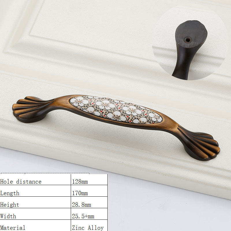 10x Boutons de Tiroir de Porte d'Armoire Vintage 35 mm Motif Floral Poignées d'Armoire de Cuisine en Laiton, pour Commodes et Placards, Bronze Antique 10x Boutons de Tiroir de Porte d'Armoire Vintage 35 mm Motif Floral Poignées d'Armoire de Cuisine en Laiton, pour Commodes et Placards, Bronze Antique