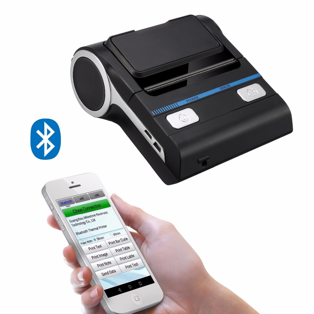 Étape MHT-P8001 80mm imprimante thermique Bluetooth Android ios POS reçu imprimante imprimante imprimante