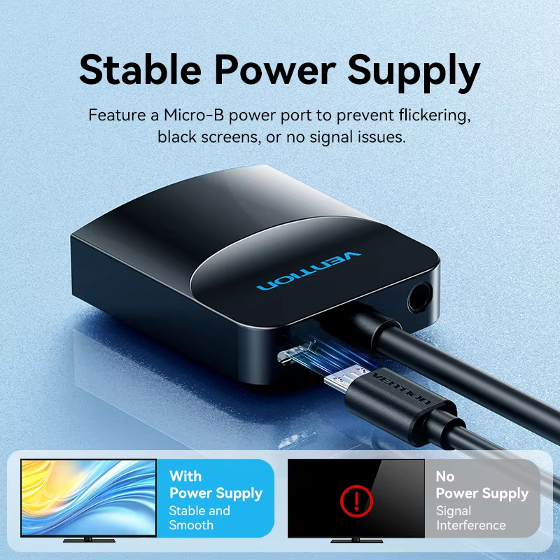 Ventie VGA naar HDMI adapter Met Audio Ondersteuning 1080P Voor PC Laptop naar HDTV Projector Video Audio Converter vga hdmi converter 1m