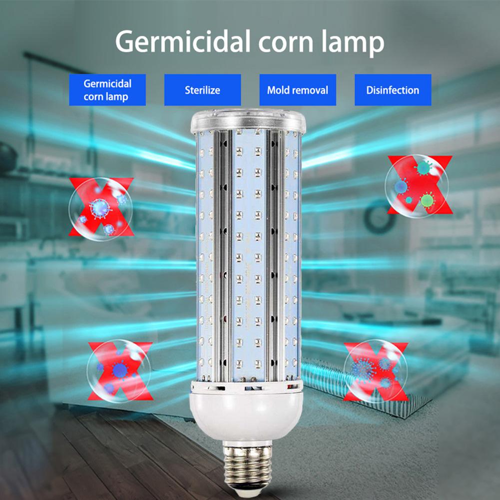 40/60/100W UV Germicidal Light Led UVC Light Bulb E27 Germicidal Lamp Remote Control Timing Killing Virus Mite Bacteria Kill Gem