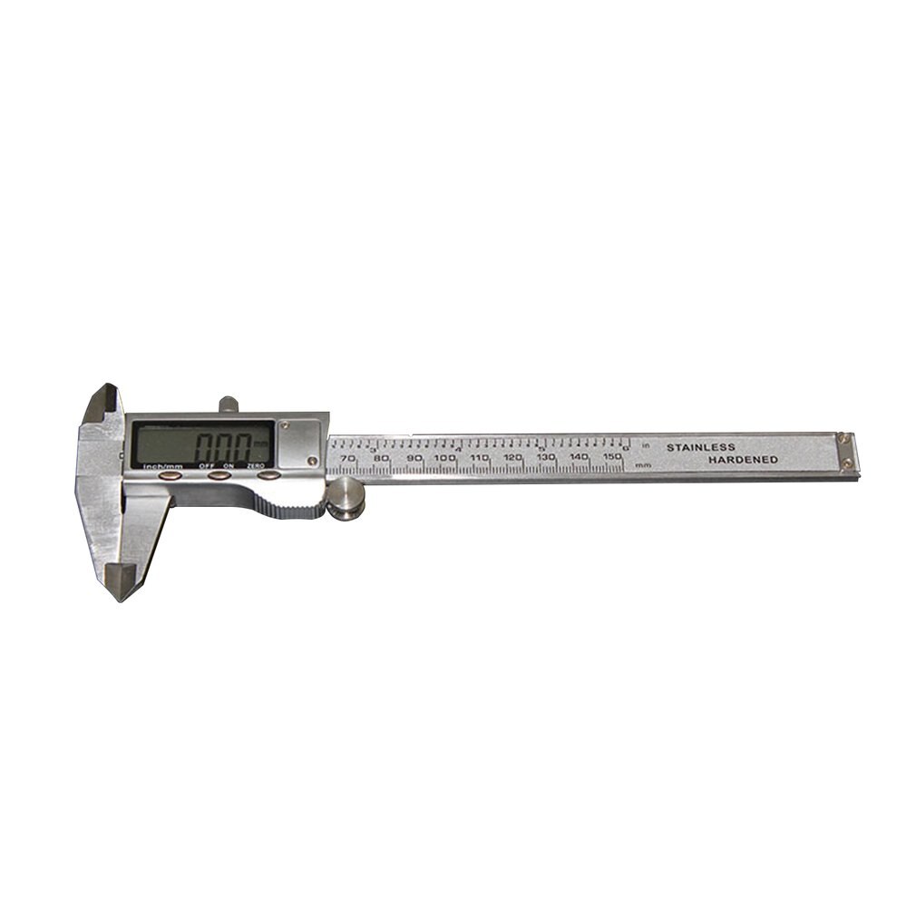 All Metal Stainless Steel Digital Display Electronic Vernier Caliper 0-150Mm 200Mm 300Mm With Depth Measuring Rod: A 300mm