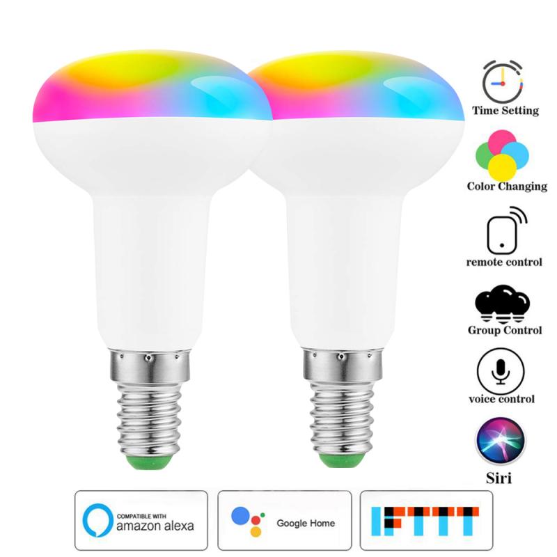 Wifi Dimbare 7W E14 Wifi Slimme Lamp Led Lamp App Voor Alexa Google Home Assistent Controle Lamp Night licht Smart Home