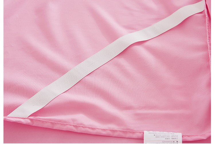 Beige/roze 1 stuk kanten bedrok +2 stuks kussenslopen prinsessenbeddengoed sprei hoeslaken voor meisjes matrashoes kingsize queensize