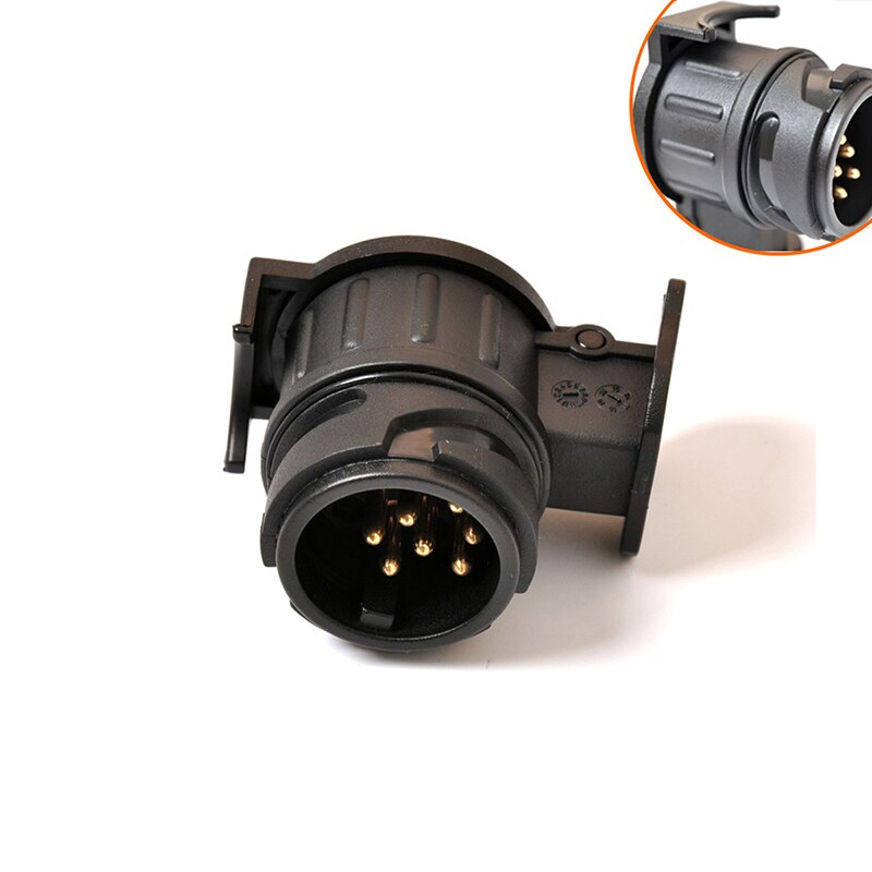 Anhänger Adapter 7 Auf 13 Polig - Stecker Konverter Für Caravan & Anhänger