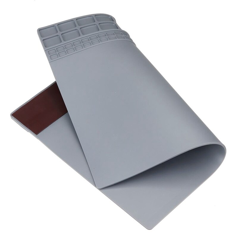 Insulation Pad Heat Resistant Soldering Station Silicon Soldering Mat Work Pad Desk Platform Soldering Repair Station
