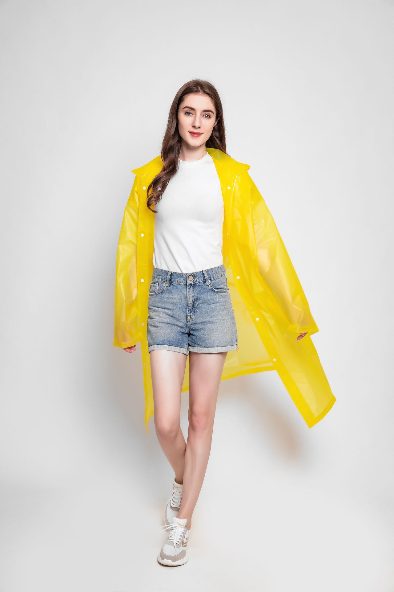 Adult Raincoat Waterproof Fishing Raincoat Adult Non-disposable Raincoat Outdoor Lightweight One-piece Hiking Hiking Raincoat: yellow / 115x60cm 1PC