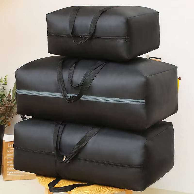Extra grote waterdichte bewegende bagagetassen Wasboodschappentas Opvouwbare bagage-reistas Quilt-organizer met grote capaciteit