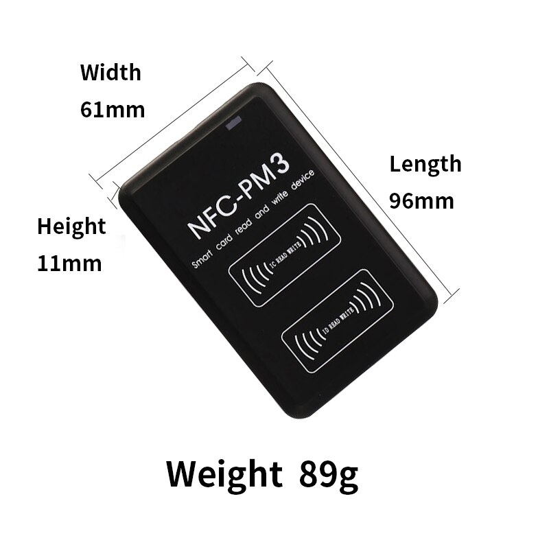 NFC Reader Usb Port Nfc Rfid Reader Writer For Rfid Nfc Card Copier Clone Crack Ic 13.56mhz Card Reader Copier Duplicator